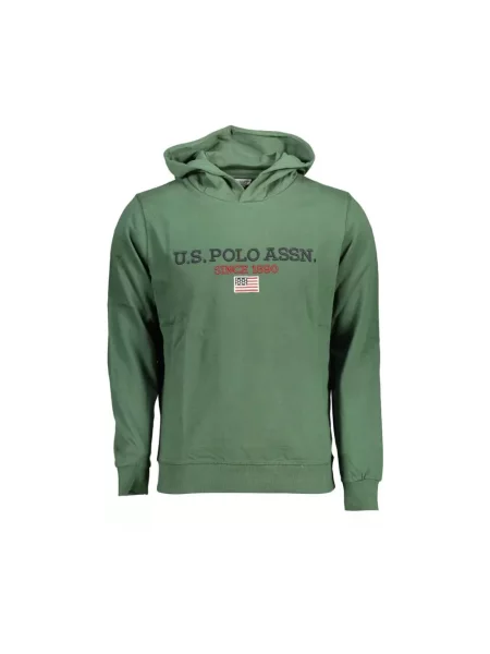 Bluza z kapturem U.s Polo Assn. zielona