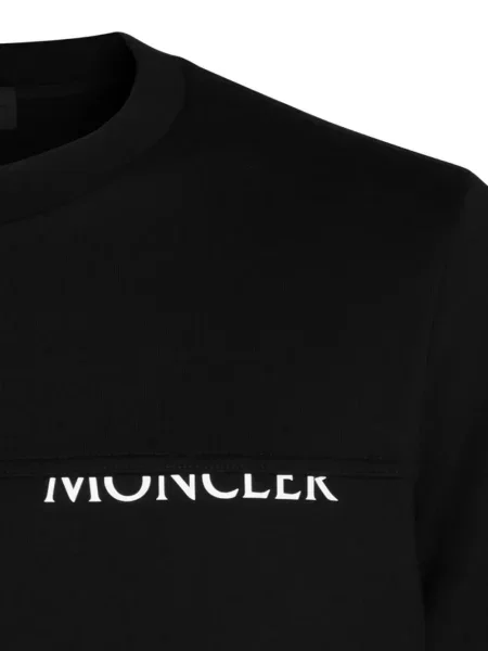 Pulover Moncler cu imagine negru