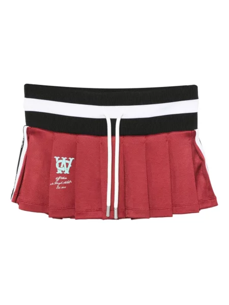Plisované plisované sukně Off-white bílé