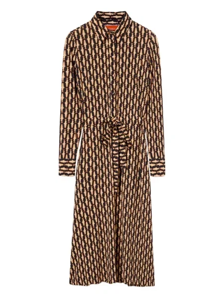 Sukienka koszulowa La Doublej w miejskim stylu niebieska