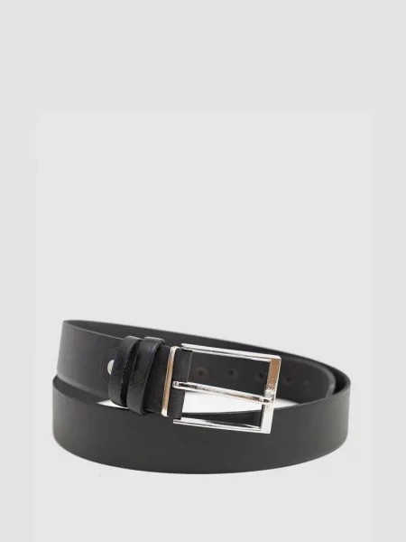 Ремень Ager из искусственной кожи с ремешками черный