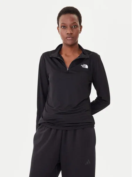 THE NORTH FACE Tricou funcțional FLEX / alb negru