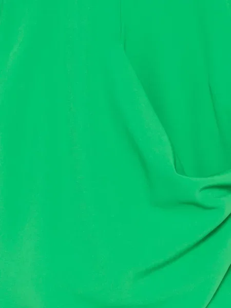 Bluză Kaos asimetrică drapată verde