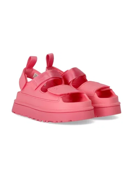Ugg Klapki Na Platformie Goldenglow beige różowe