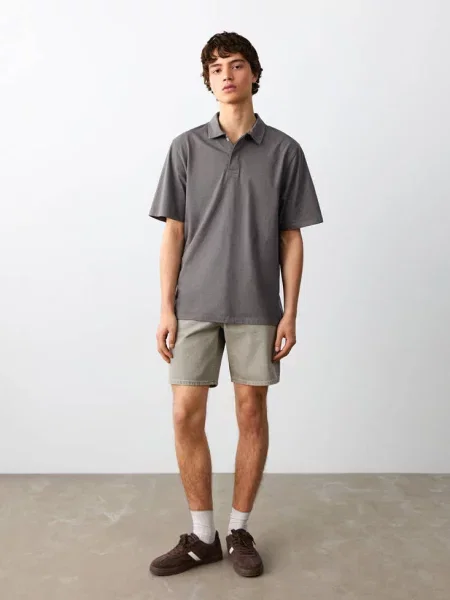 Bermudy dżinsowe khaki Teen 38 MANGO TEEN