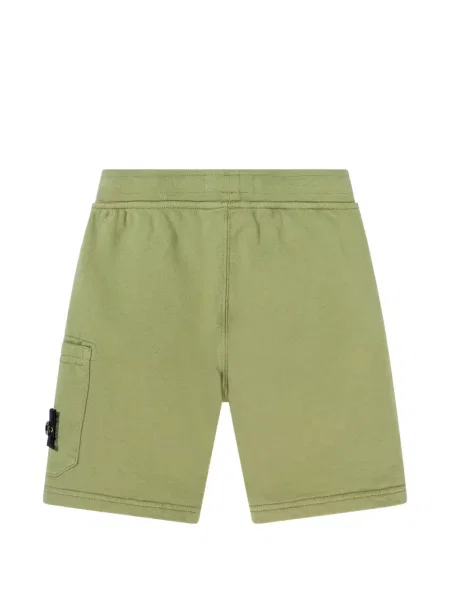 Dětské kraťasy Stone Island zelené