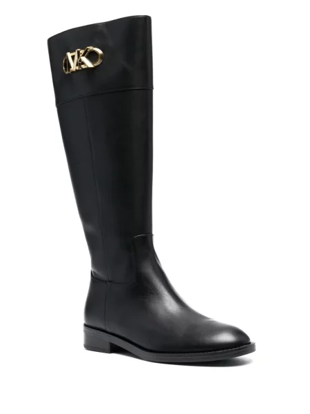 Loafersy Michael Michael Kors ocieplane o krotszym kroju czarne