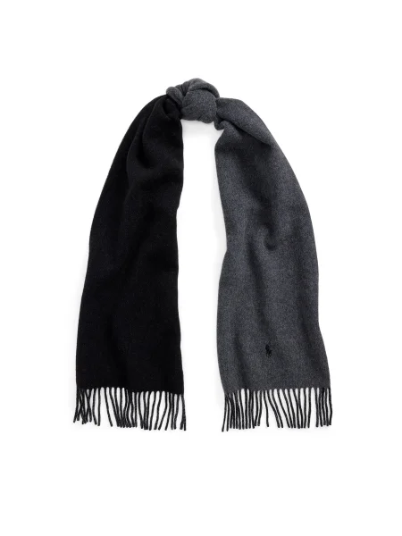 Fular Polo Ralph Lauren de lână negru