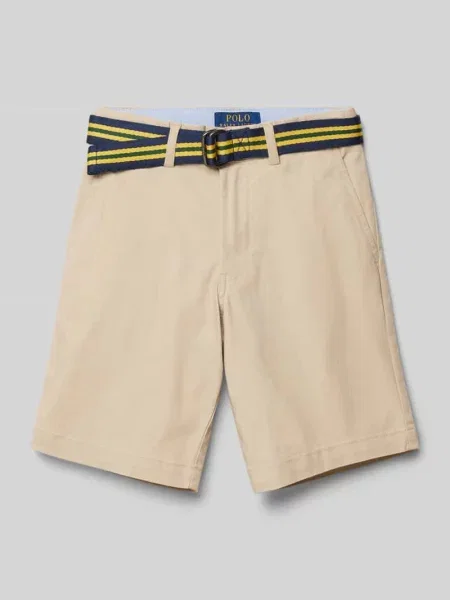 Bermudy z paskiem z tkaniny Polo Ralph Lauren Teens