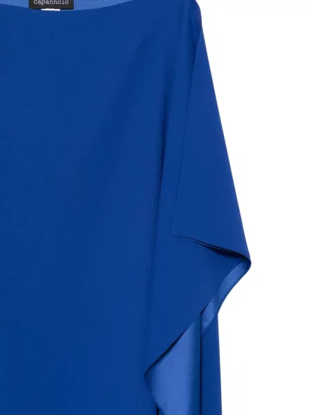 Odgovarati midi haljina Gianluca Capannolo iznad koljena plava