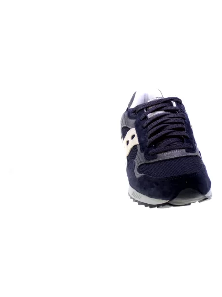 Sneakersy Saucony zamszowe niebieskie