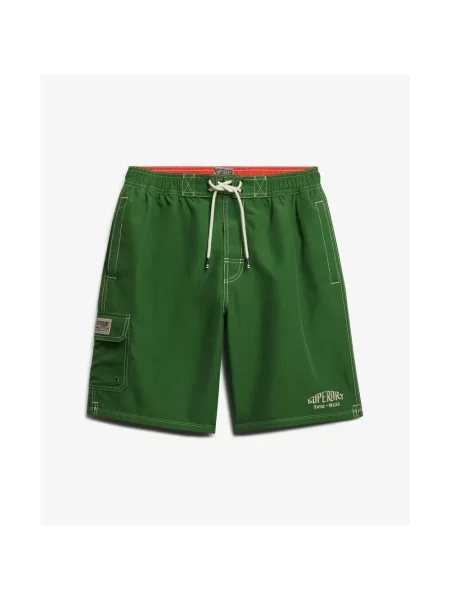 Spodenki cargo Superdry 19 zielone