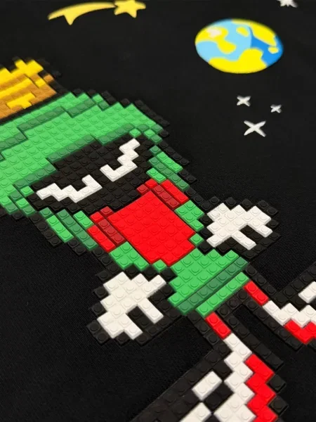 Hoodie Mostly Heard Rarely Seen 8-bit με σχέδιο μαύρο