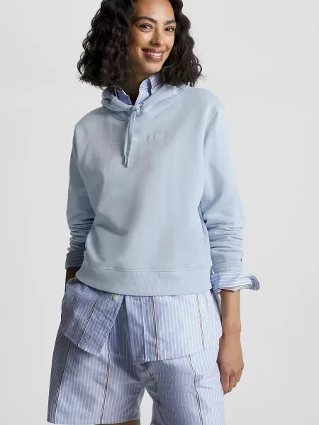 Худі Tommy Hilfiger блакитне