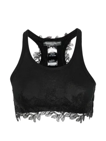 Cropp top Ermanno Scervino din dantelă negru