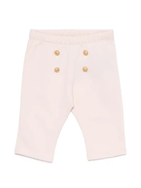 Legginsy dziecięce Balmain różowe