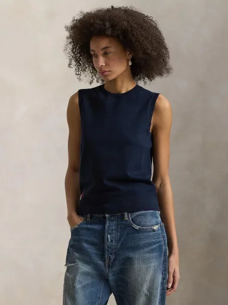 Polo Ralph Lauren Sveter námornícka modrá