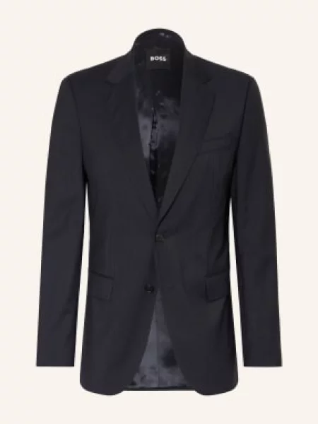 Boss Marynarka Do Garnituru Huge Slim Fit blau niebieska