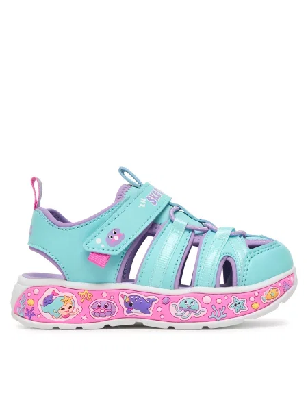 Sandali Skechers Play Scene Splash Cute Crew modra