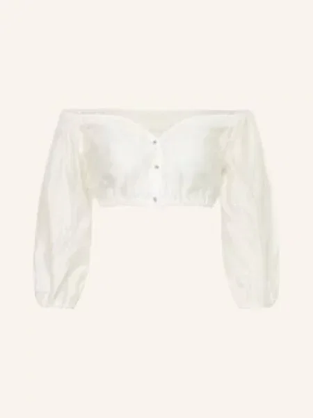 Spieth & Wensky Bluzka Dirndl Germ Z Rękawami weiss biała