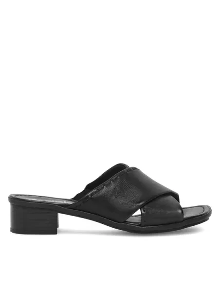Papuci Rieker negru