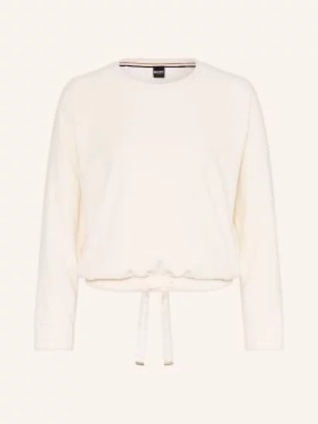 Boss Koszulka Lounge Z Flaneli weiss