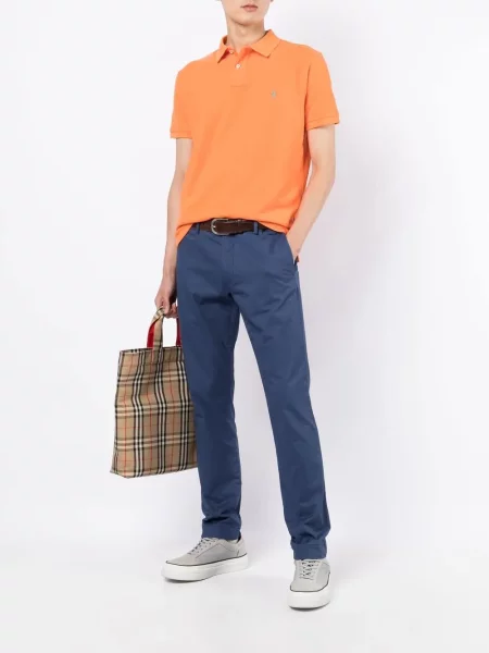 Tricou polo Polo Ralph Lauren portocaliu