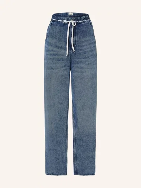 Marant Étoile Paperbag Džíny Jordy light blue modré