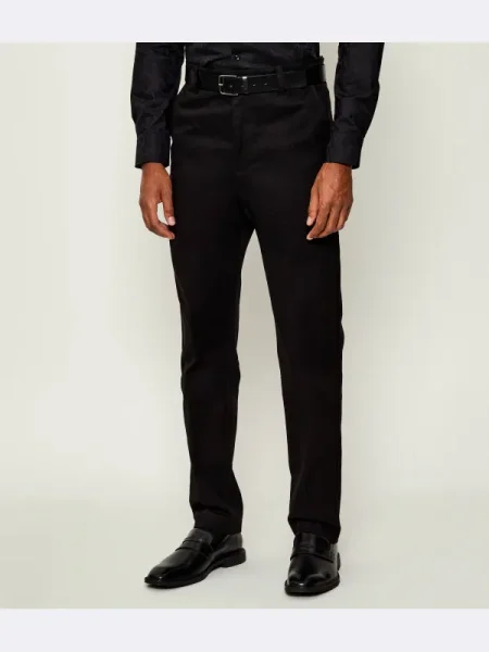HUGO Pantaloni chino negru