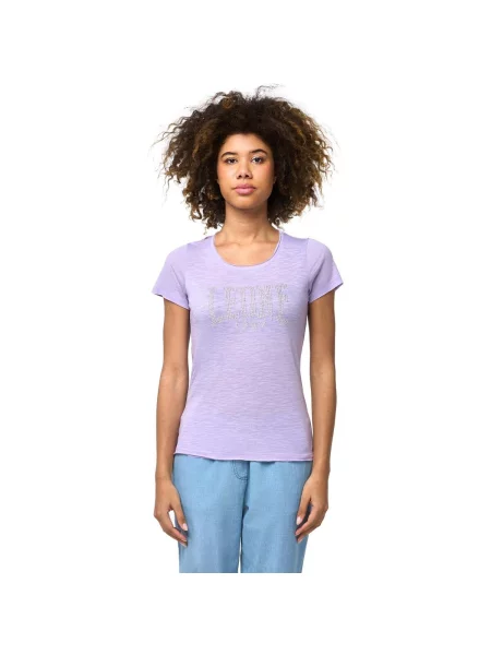 Scurt tricou Leone 1947 cu mâneci scurte violet