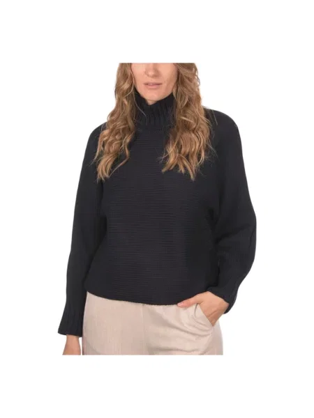 Sweter Gran Sasso wełniany czarny