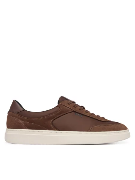 BOSS Sneakersy Kieran brązowy