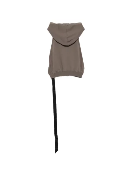 Елек Rick Owens Drkshdw без ръкави с качулка сиво