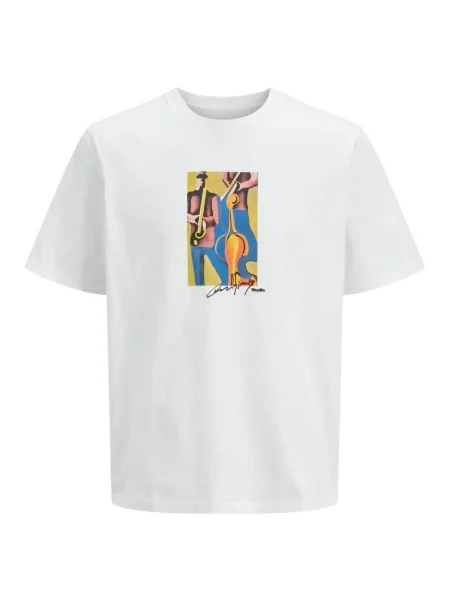 Tricou Jack & Jones alb
