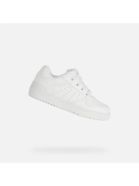 Sneakerși Geox alb