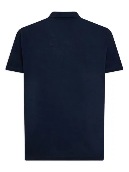 Raštuotos polo marškinėliai Dsquared2 mėlyna
