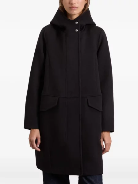 Geacă parka Woolrich cu glugă negru