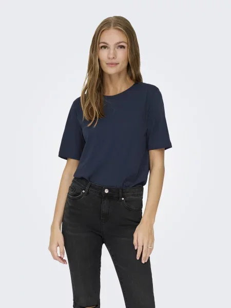 Футболка JDY темно-синій синя