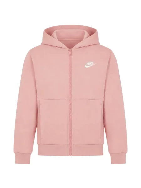 Bluza z kapturem dziecięca Nike różowa
