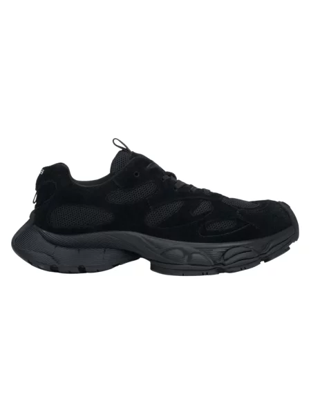 Sneakersy Estro skórzane na platformie czarne