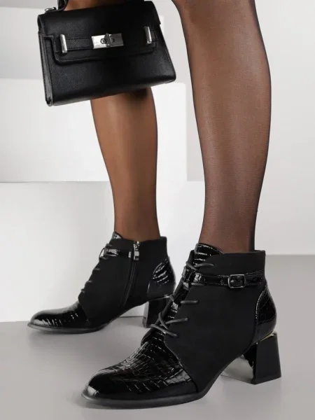 Botine Madvira negre