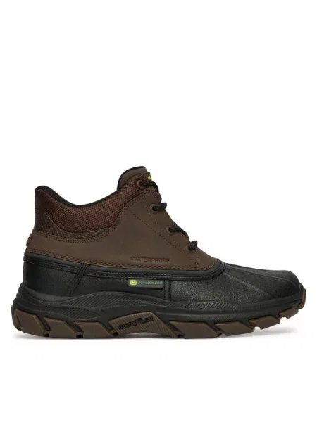 Skechers Зимни обувки Respected Swamper кафяв