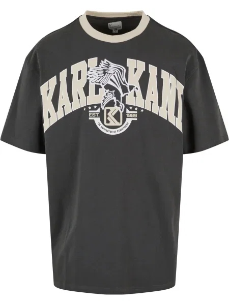 Karl Kani Tricou galben gri