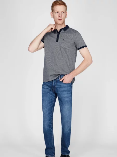 Поло Pierre Cardin серое