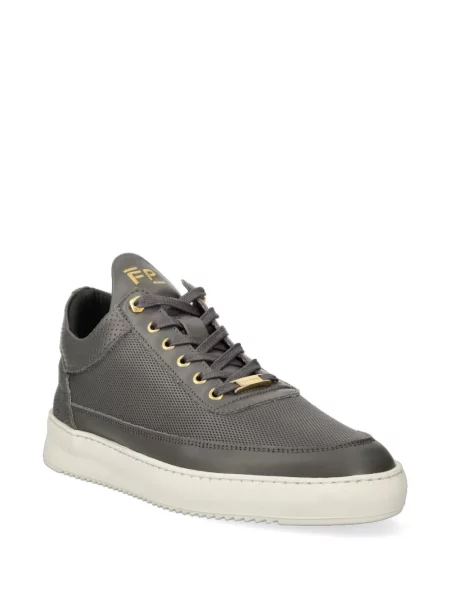 Sneakerși Filling Pieces cu broderie gri