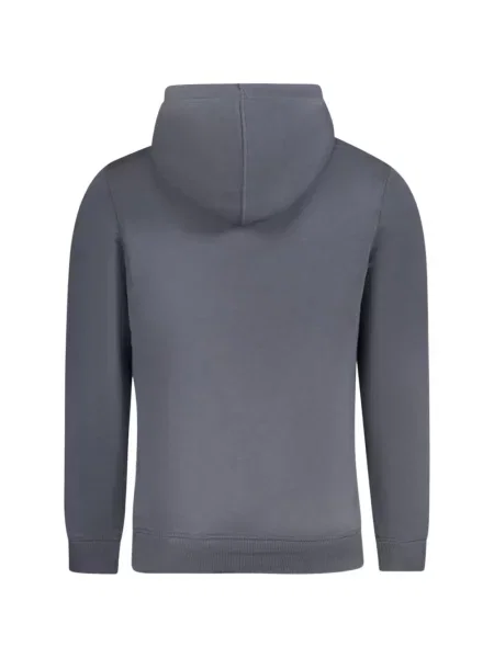 Hanorac cu glugă Calvin Klein cu imagine gri