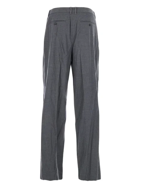 Pantaloni Dunst plisate gri