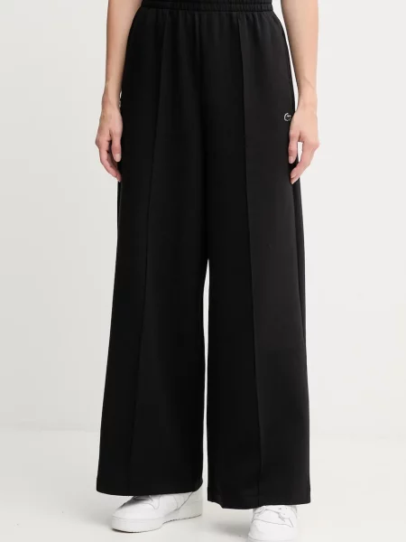 Однотонные спортивные штаны Lacoste белые