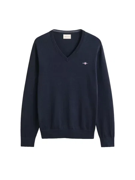 GANT Pulover CLASSIC bleumarin