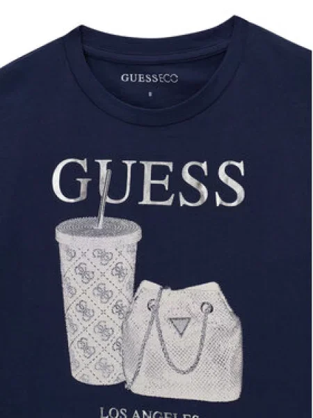 Guess Blúz Sötétkék